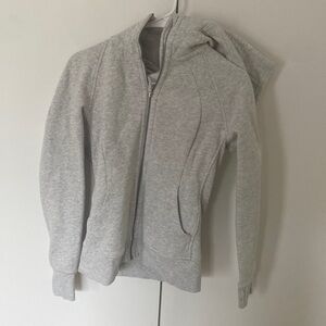 Lululemon grey full zip